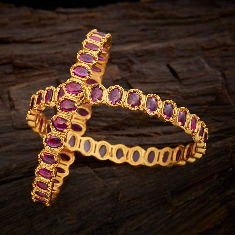 Kushal's Fashion Jewellery Antique Bangle 128159