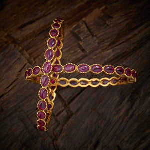 Kushal's Fashion Jewellery Antique Bangle 131439