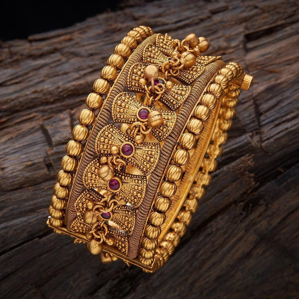 Kushal's Fashion Jewellery Antique Bangle 135016