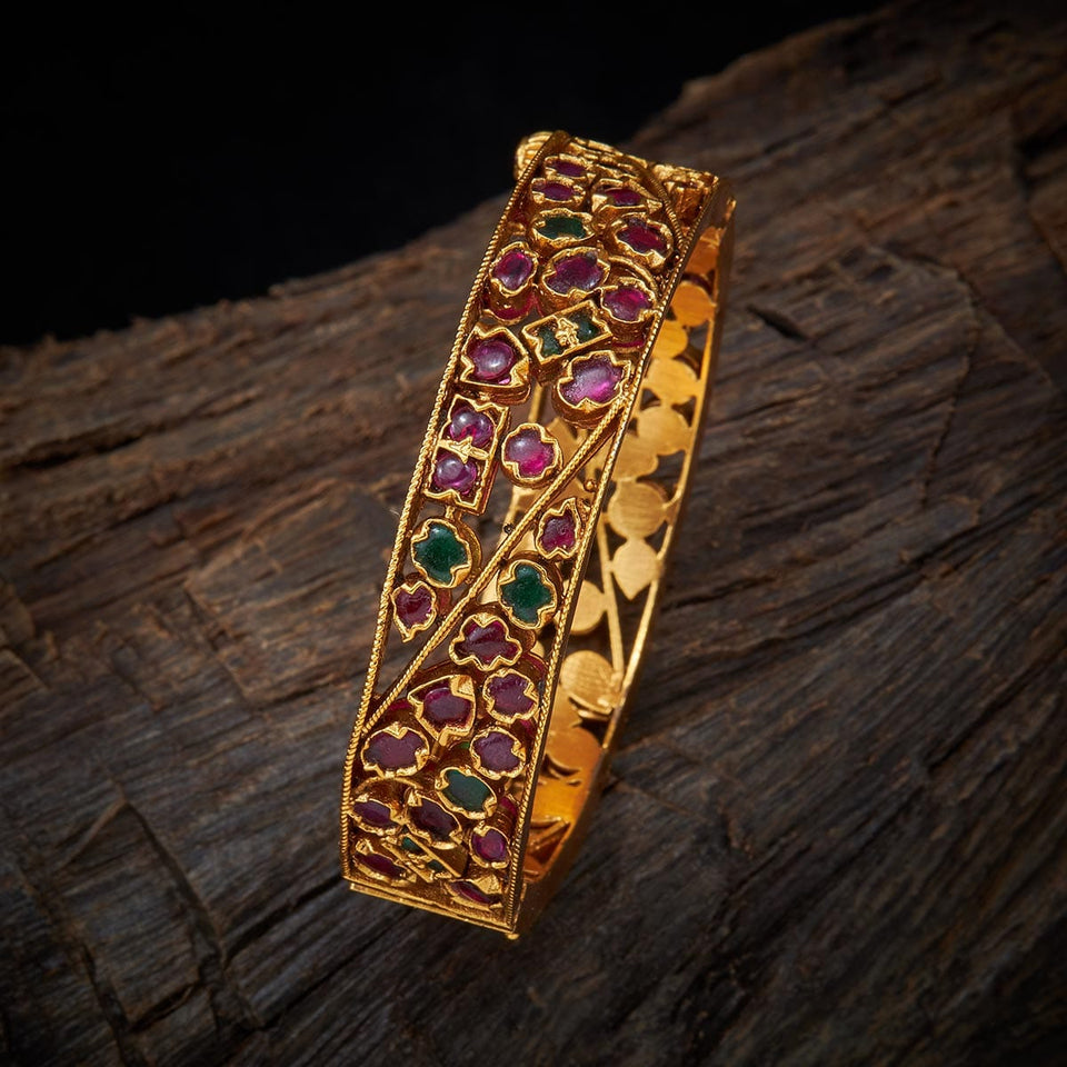 Kushal's Fashion Jewellery Antique Bangle 129233