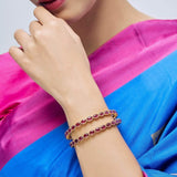 Kushal's Fashion Jewellery Antique Bangle 131439