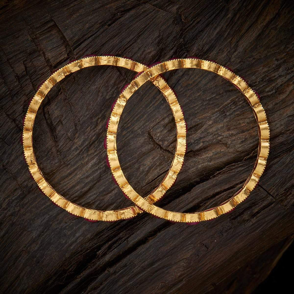 Kushal's Fashion Jewellery Antique Bangle 131439