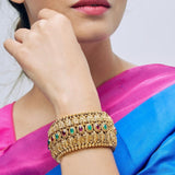 Kushal's Fashion Jewellery Antique Bangle 131627