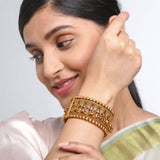 Kushal's Fashion Jewellery Antique Bangle 135016