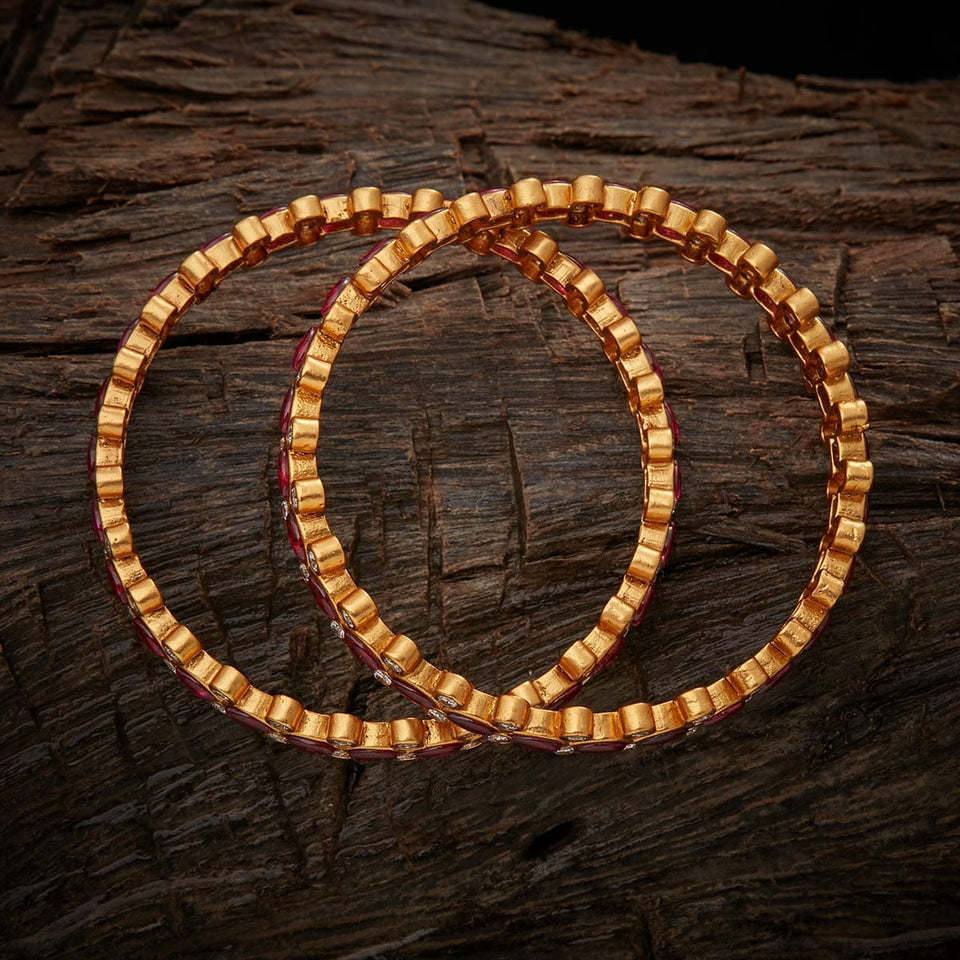 Kushal's Fashion Jewellery Antique Bangle 135864