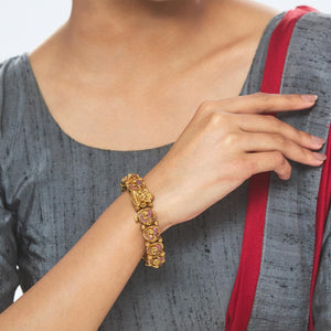 Kushal's Fashion Jewellery Antique Bangle 138947