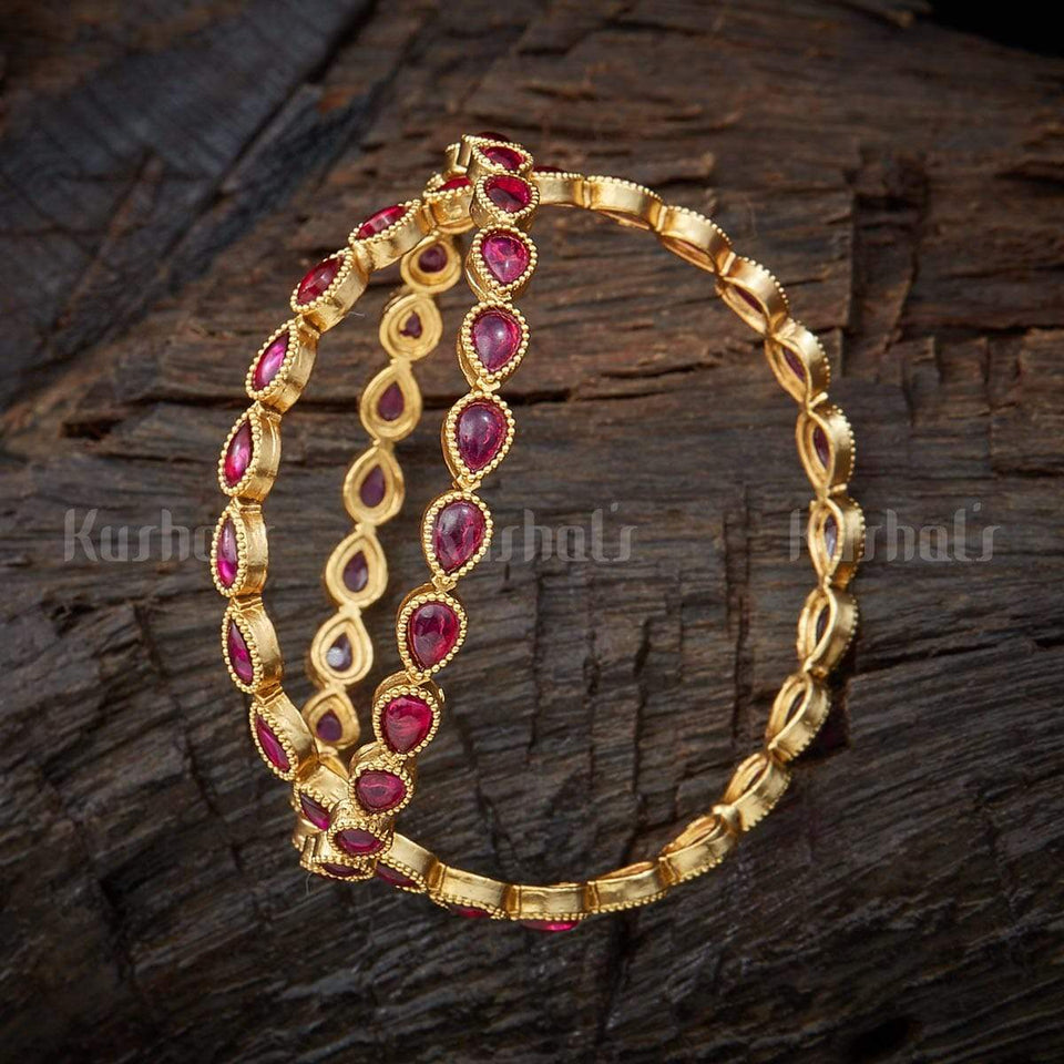 Kushal's Fashion Jewellery Antique Bangle 119085