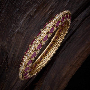 Kushal's Fashion Jewellery Antique Bangle 131076
