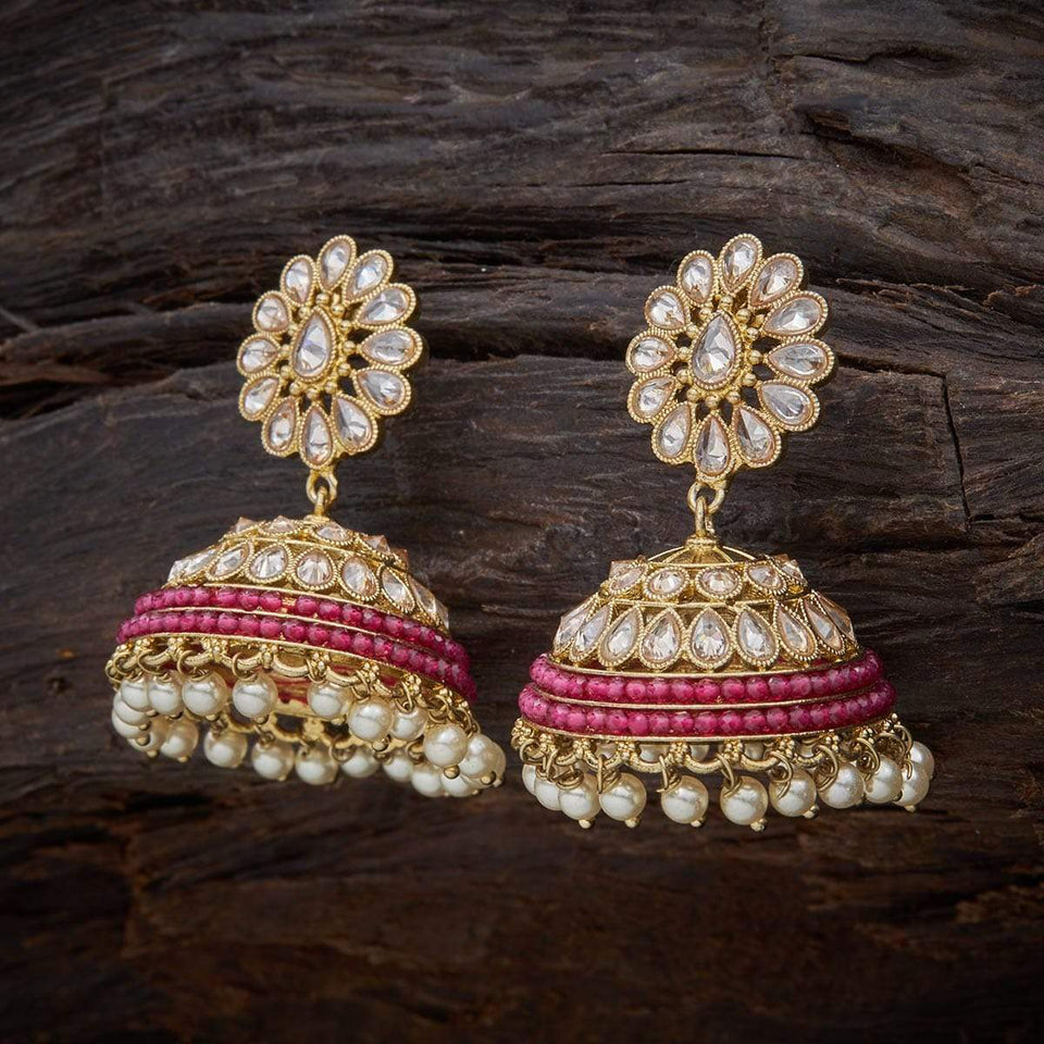 Kushal's Fashion Jewellery Antique Earring 122333