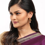 Kushal's Fashion Jewellery Antique Earring 124501