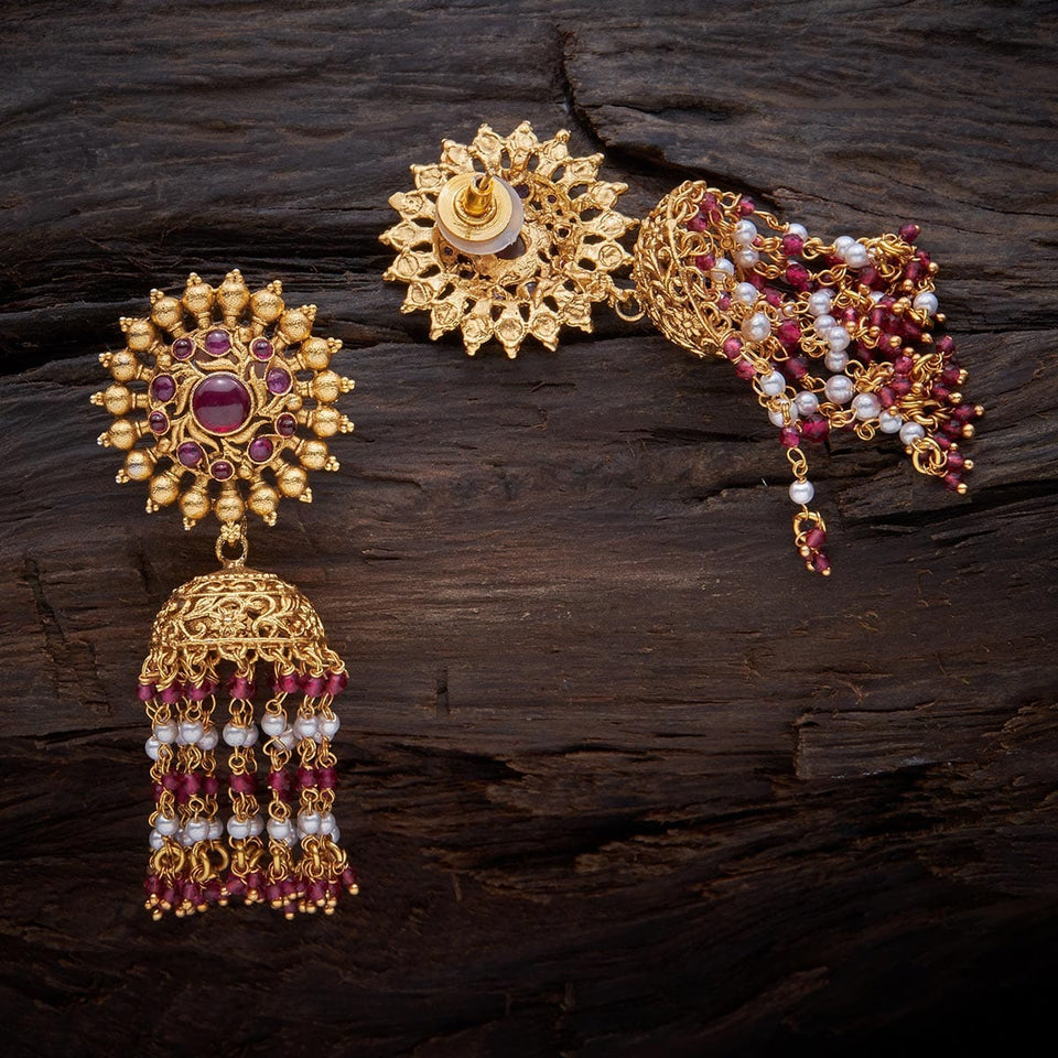 Kushal's Fashion Jewellery Antique Earring 126455