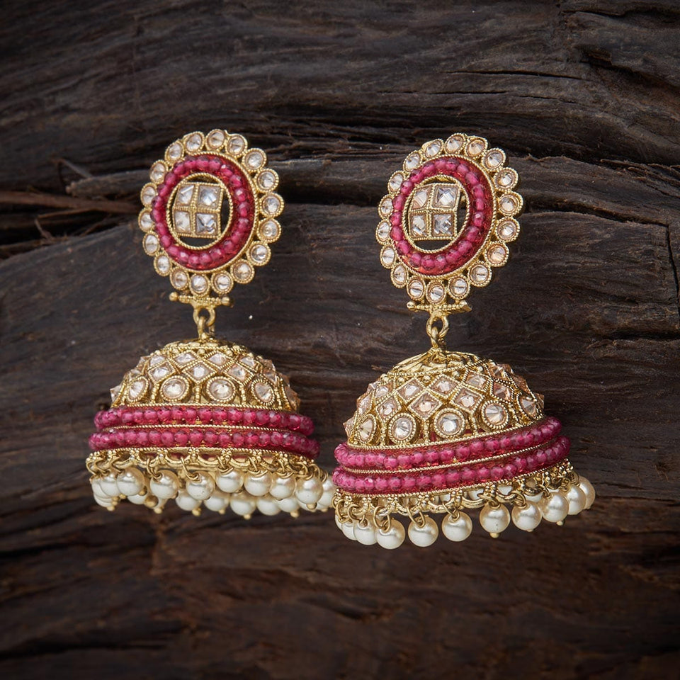 Kushal's Fashion Jewellery Antique Earring 127318