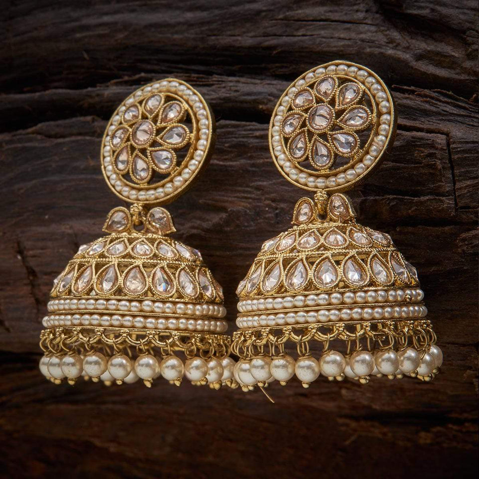 Kushal's Fashion Jewellery Antique Earring 127320