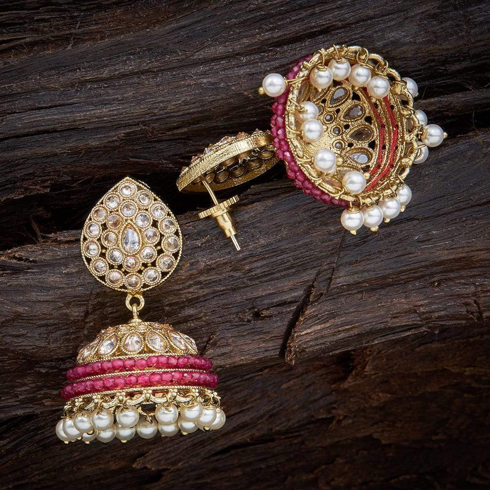 Kushal's Fashion Jewellery Antique Earring 127321
