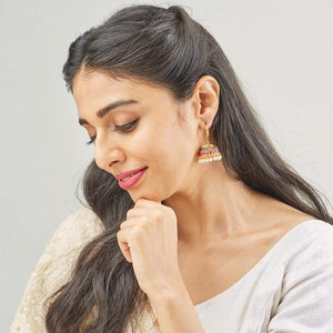 Kushal's Fashion Jewellery Antique Earring 127365