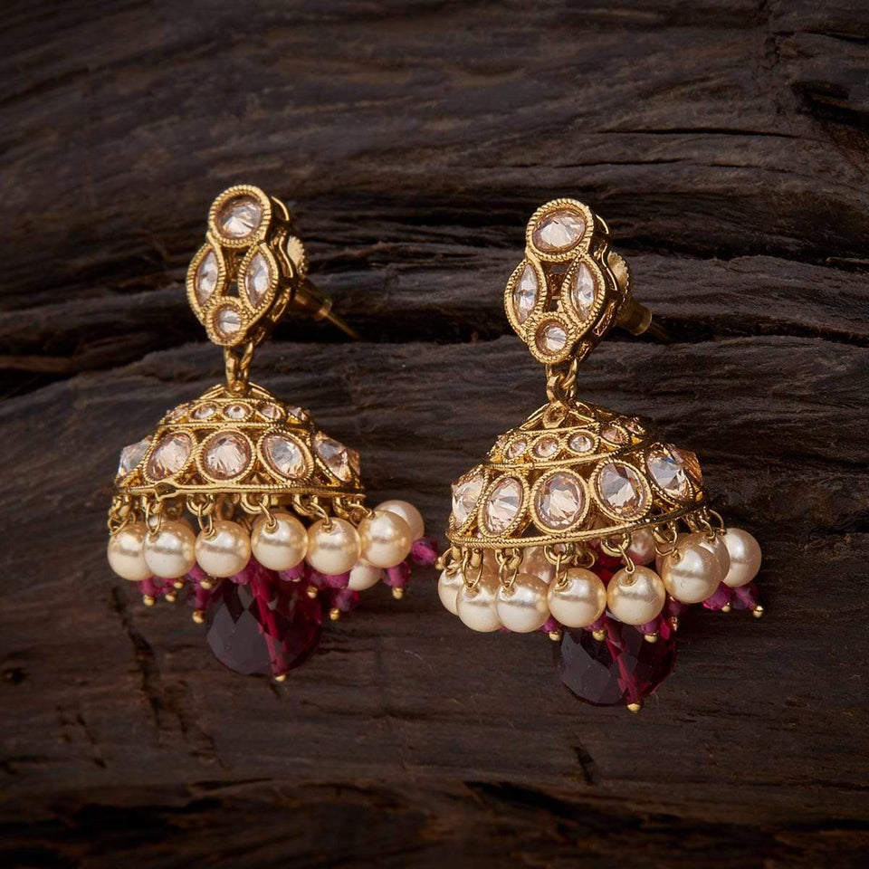 Kushal's Fashion Jewellery Antique Earring 128646