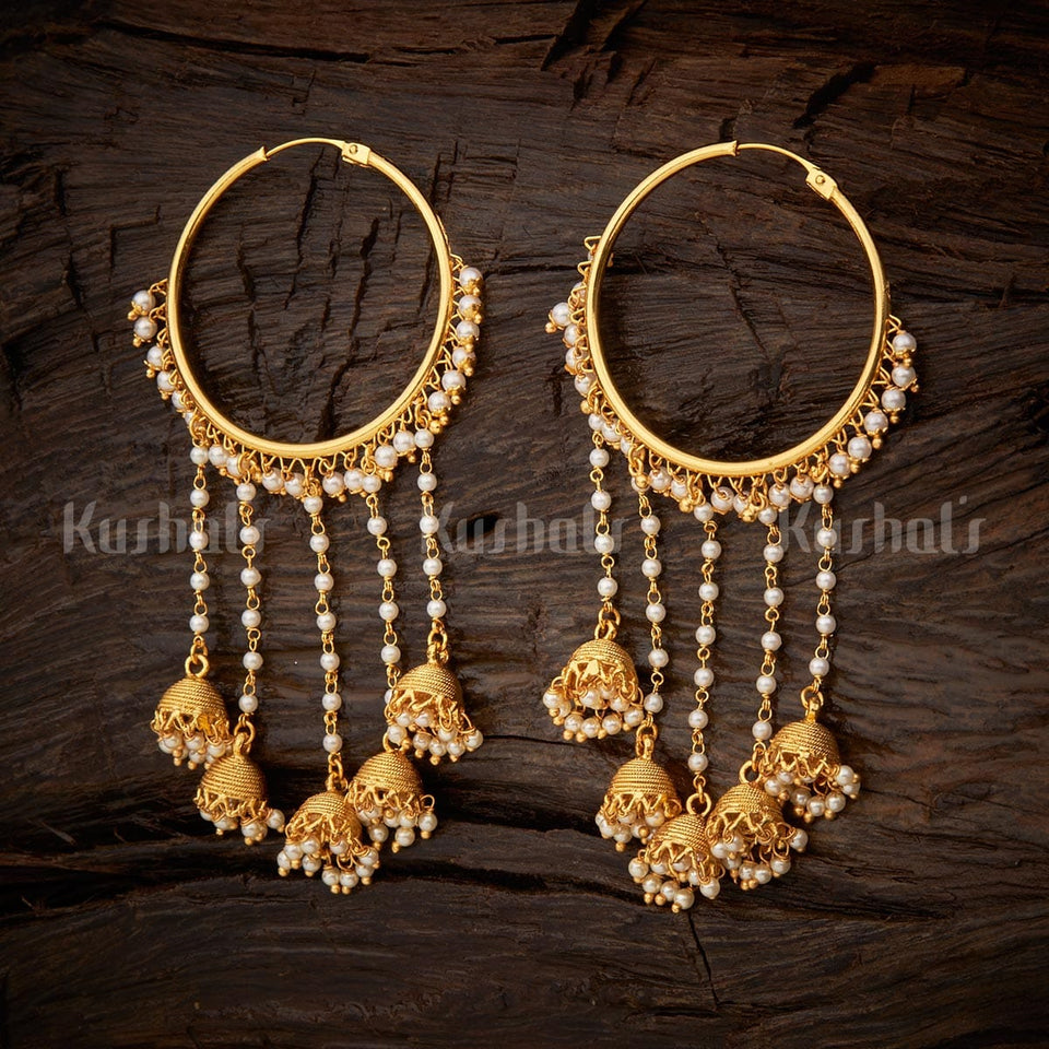 Kushal's Fashion Jewellery Antique Earring 129023