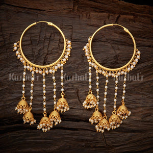Kushal's Fashion Jewellery Antique Earring 129023