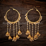 Kushal's Fashion Jewellery Antique Earring 129023