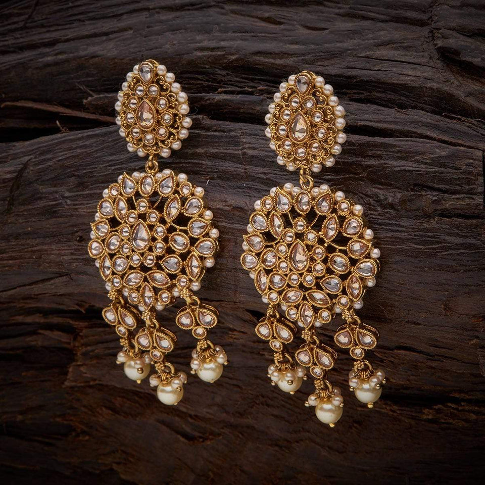Kushal's Fashion Jewellery Antique Earring 129201