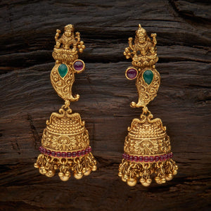 Kushal's Fashion Jewellery Antique Earring 129389