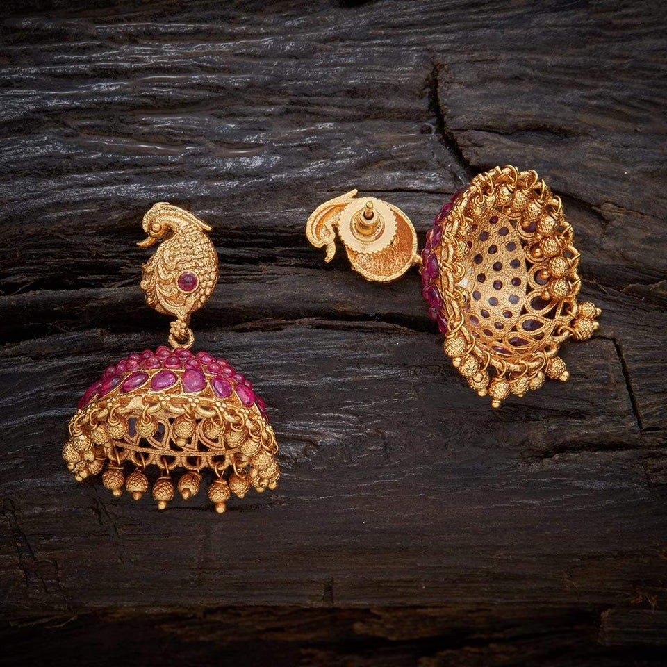 Kushal's Fashion Jewellery Antique Earring 131786