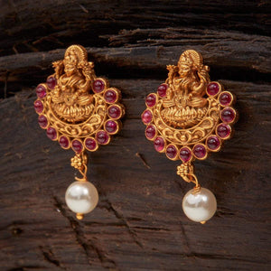 Kushal's Fashion Jewellery Antique Earring 132425