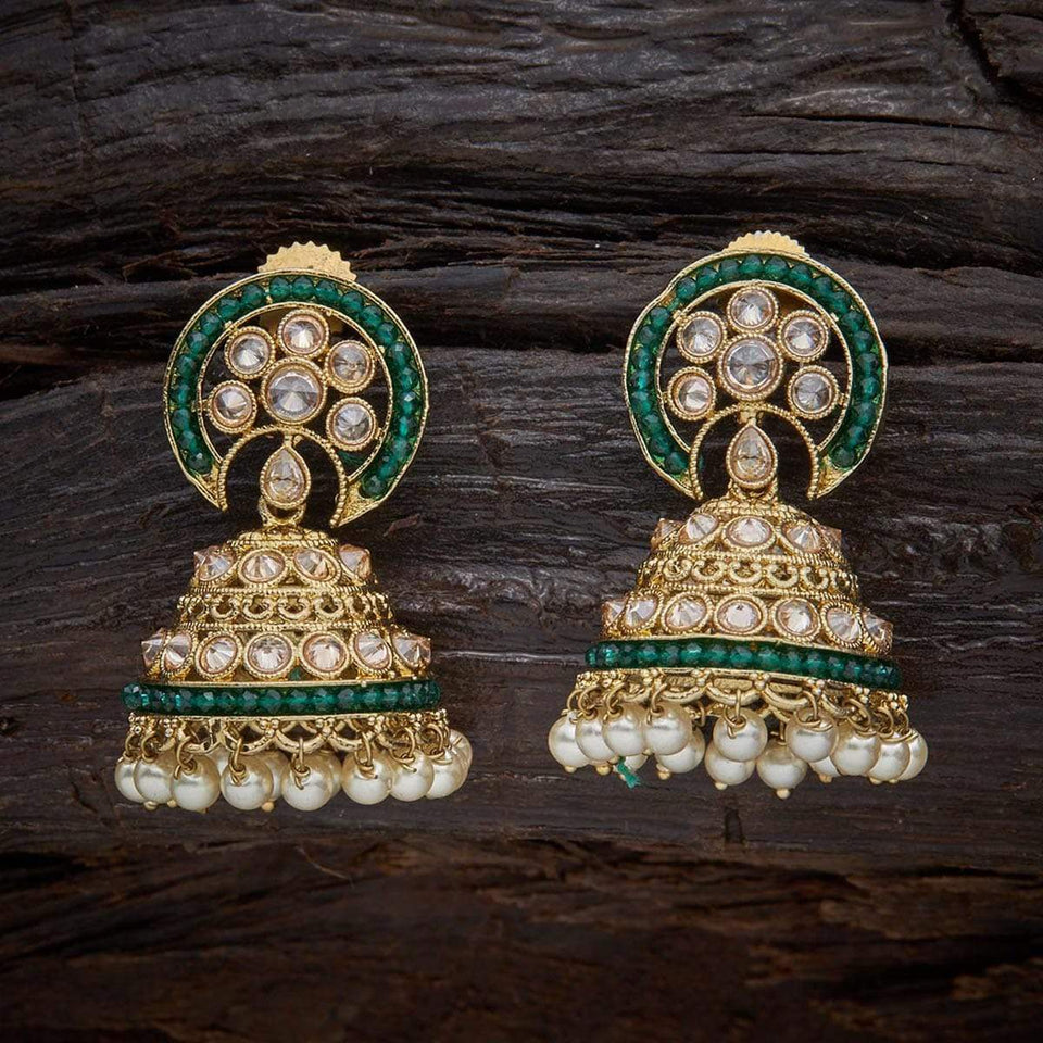 Kushal's Fashion Jewellery Antique Earring 127326
