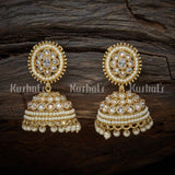 Kushal's Fashion Jewellery Antique Earring 121696
