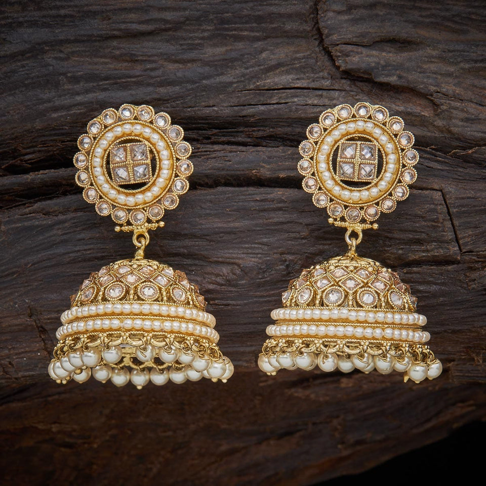 Kushal's Fashion Jewellery Antique Earring 127318