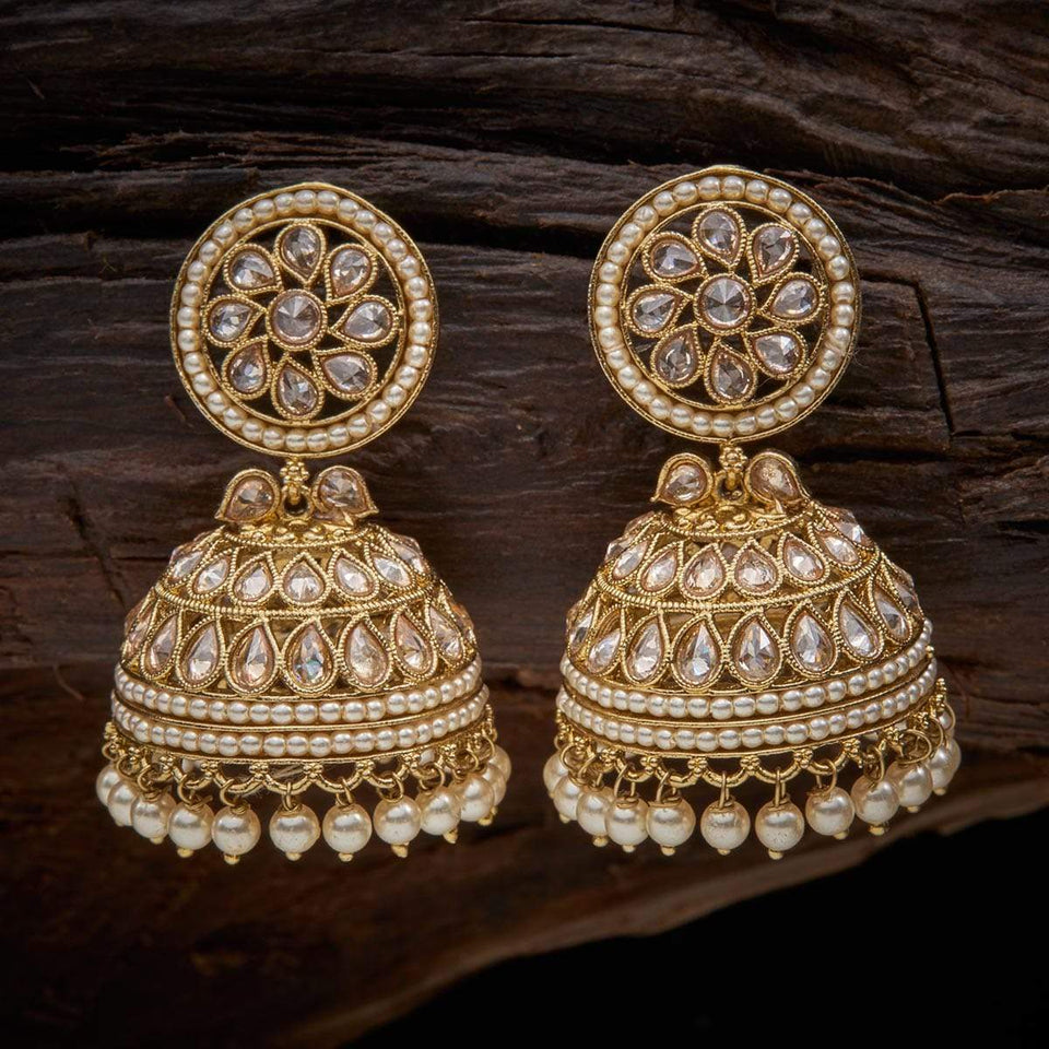 Kushal's Fashion Jewellery Antique Earring 127320