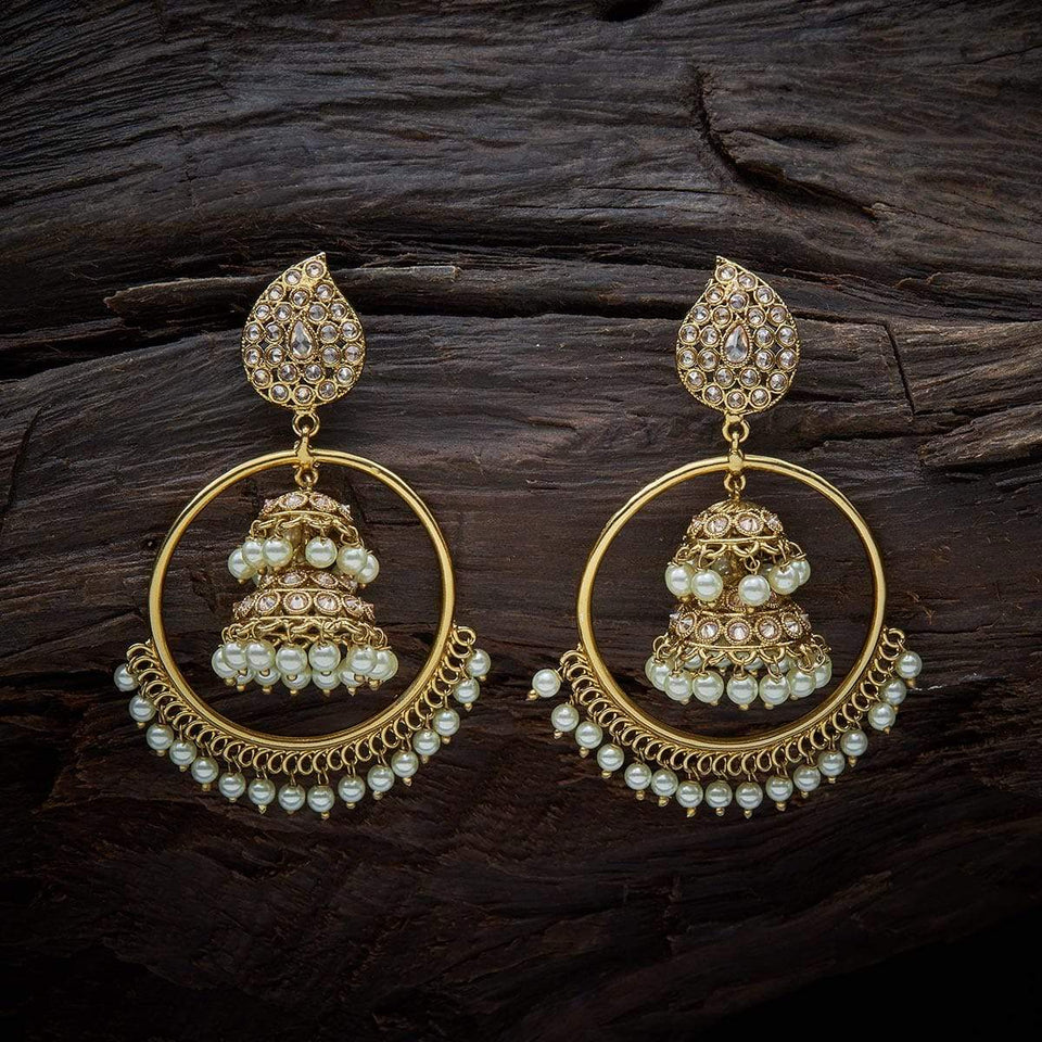 Kushal's Fashion Jewellery Antique Earring 127338
