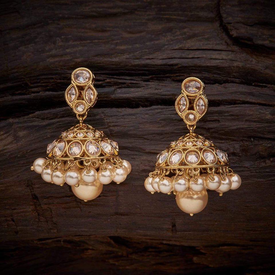 Kushal's Fashion Jewellery Antique Earring 128646