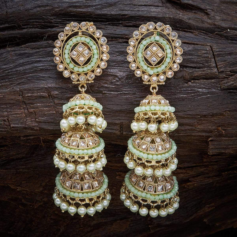 Kushal's Fashion Jewellery Antique Earring 127325