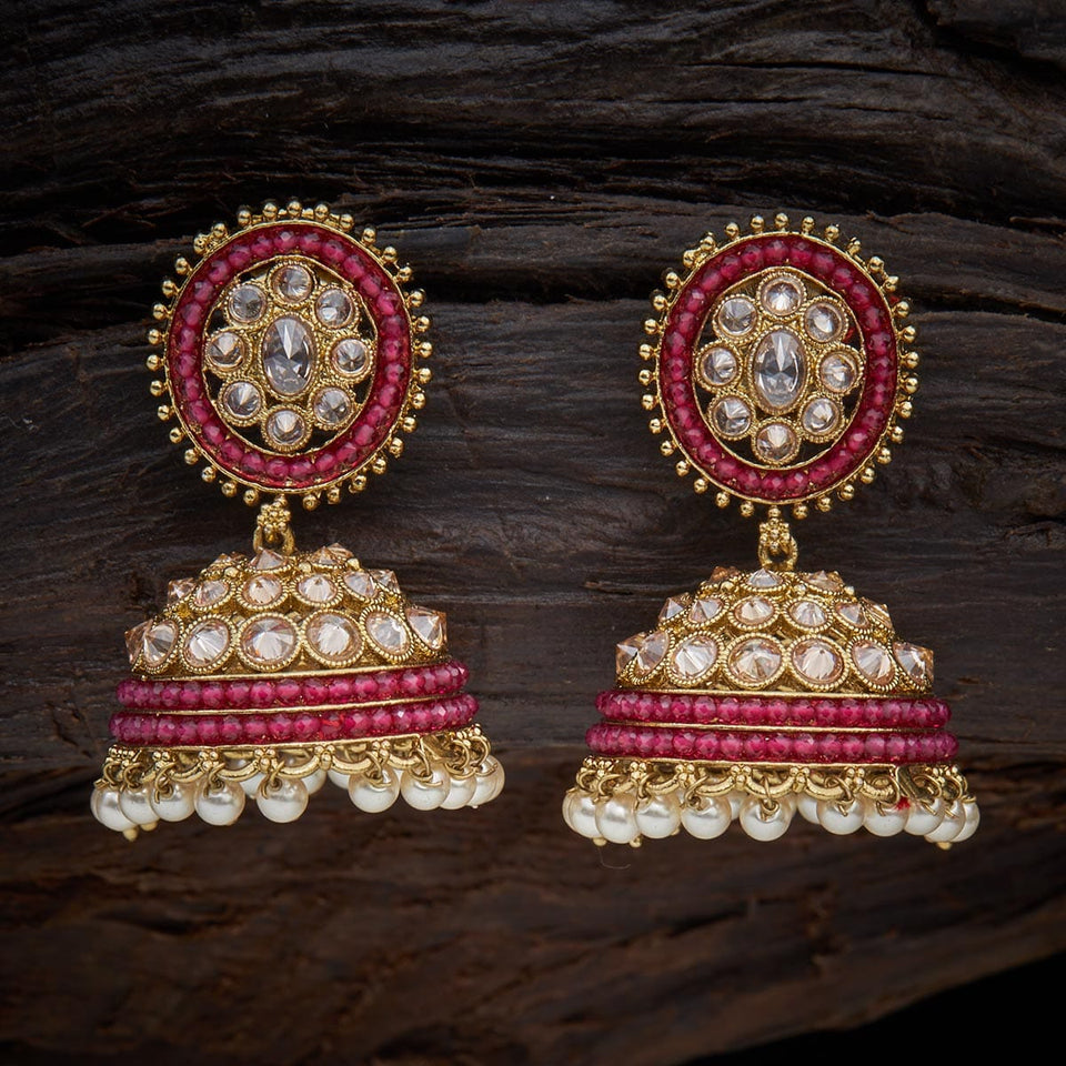 Kushal's Fashion Jewellery Antique Earring 121696