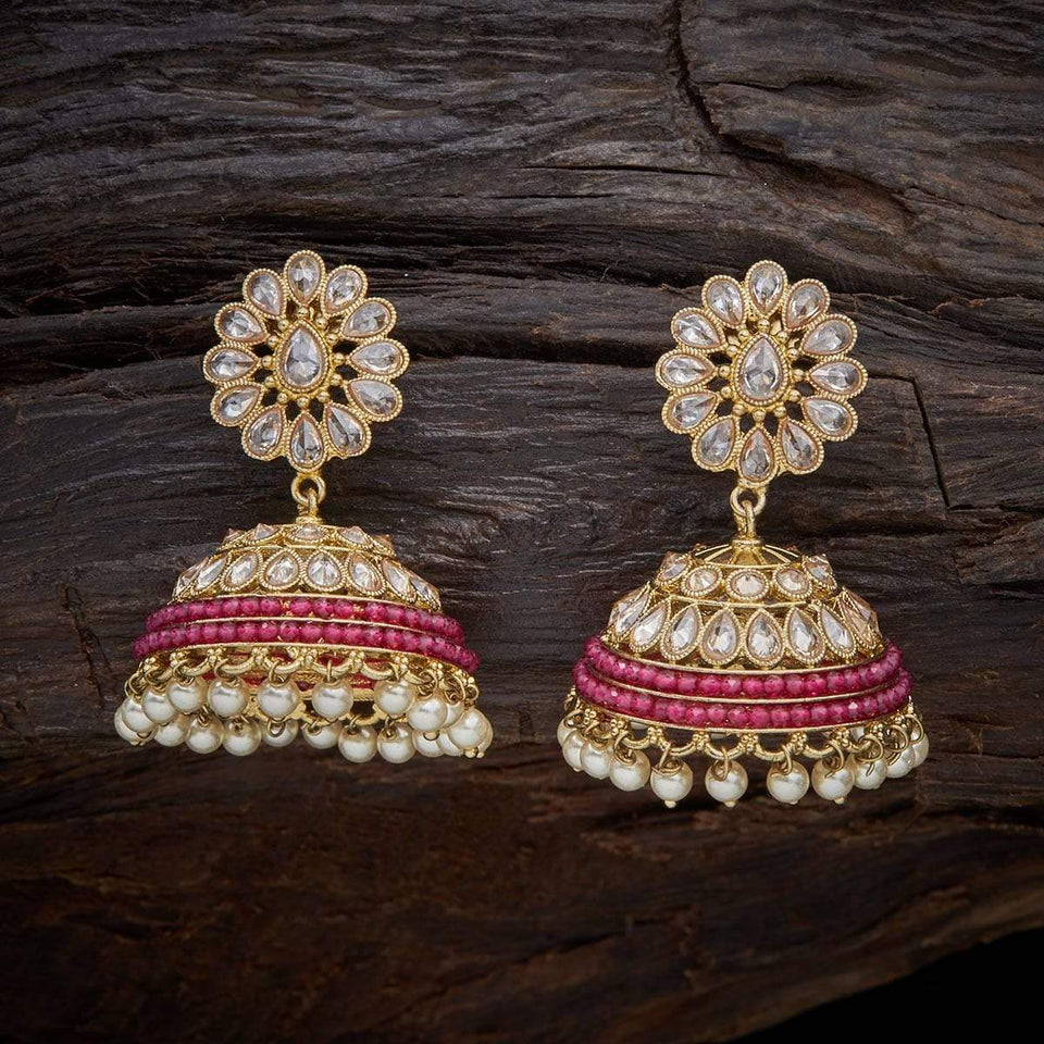 Kushal's Fashion Jewellery Antique Earring 122333