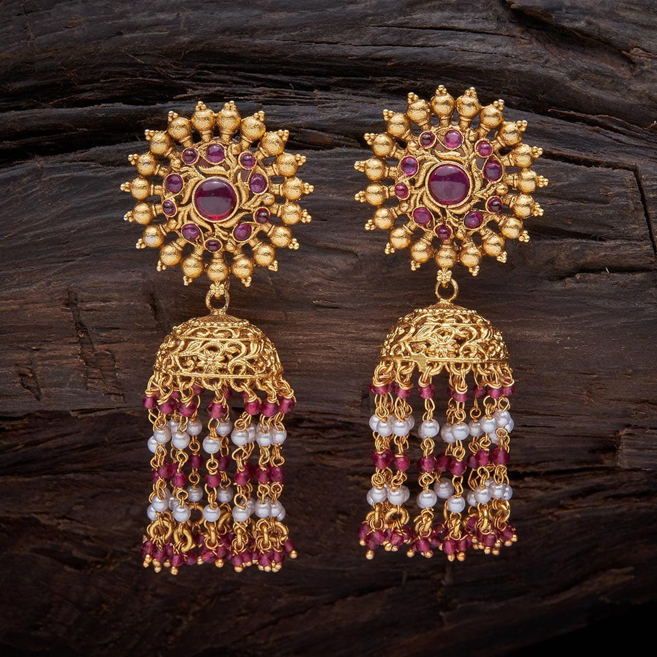 Kushal's Fashion Jewellery Antique Earring 126455