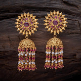 Kushal's Fashion Jewellery Antique Earring 126455