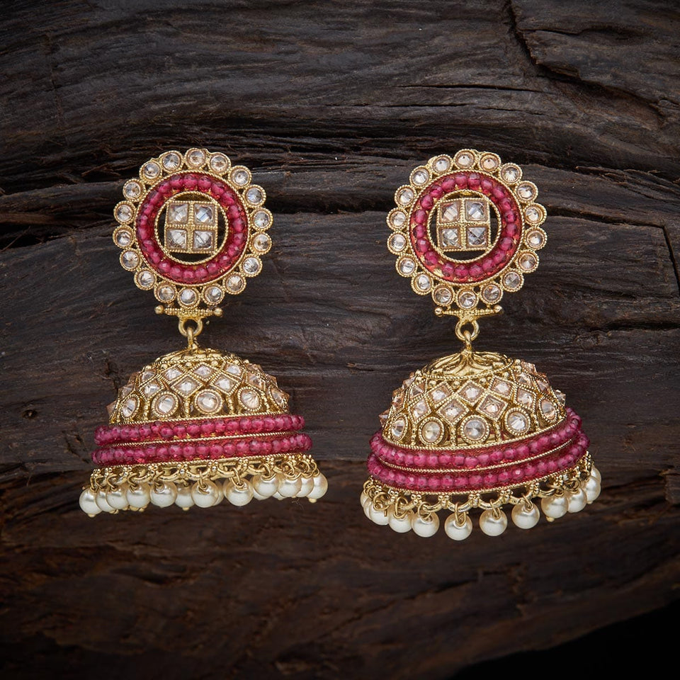 Kushal's Fashion Jewellery Antique Earring 127318