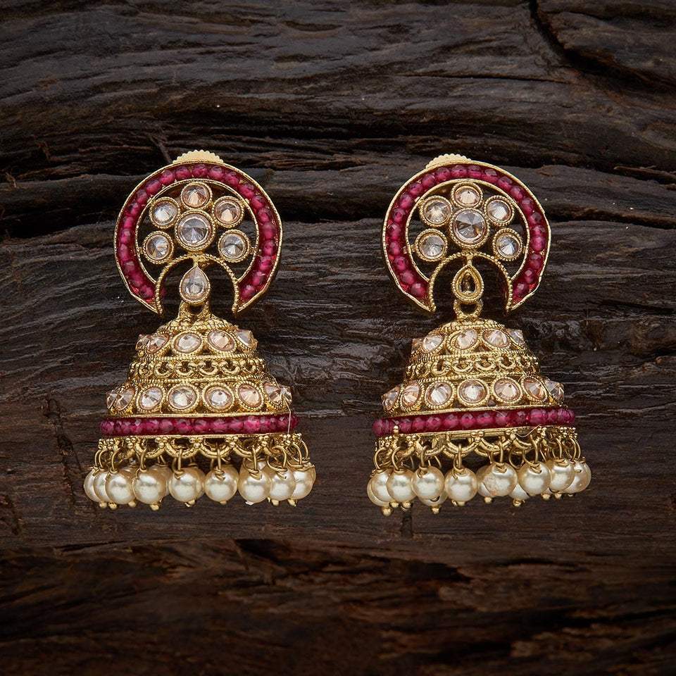 Kushal's Fashion Jewellery Antique Earring 127326