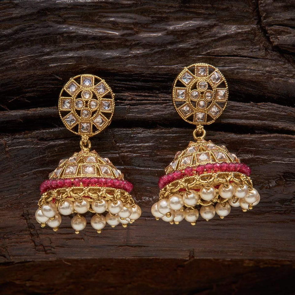 Kushal's Fashion Jewellery Antique Earring 127327