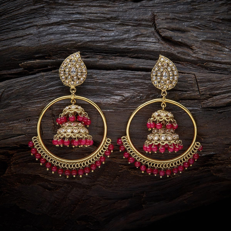 Kushal's Fashion Jewellery Antique Earring 127338