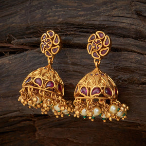 Kushal's Fashion Jewellery Antique Earring 127700