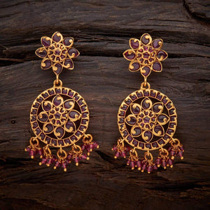 Kushal's Fashion Jewellery Antique Earring 128197