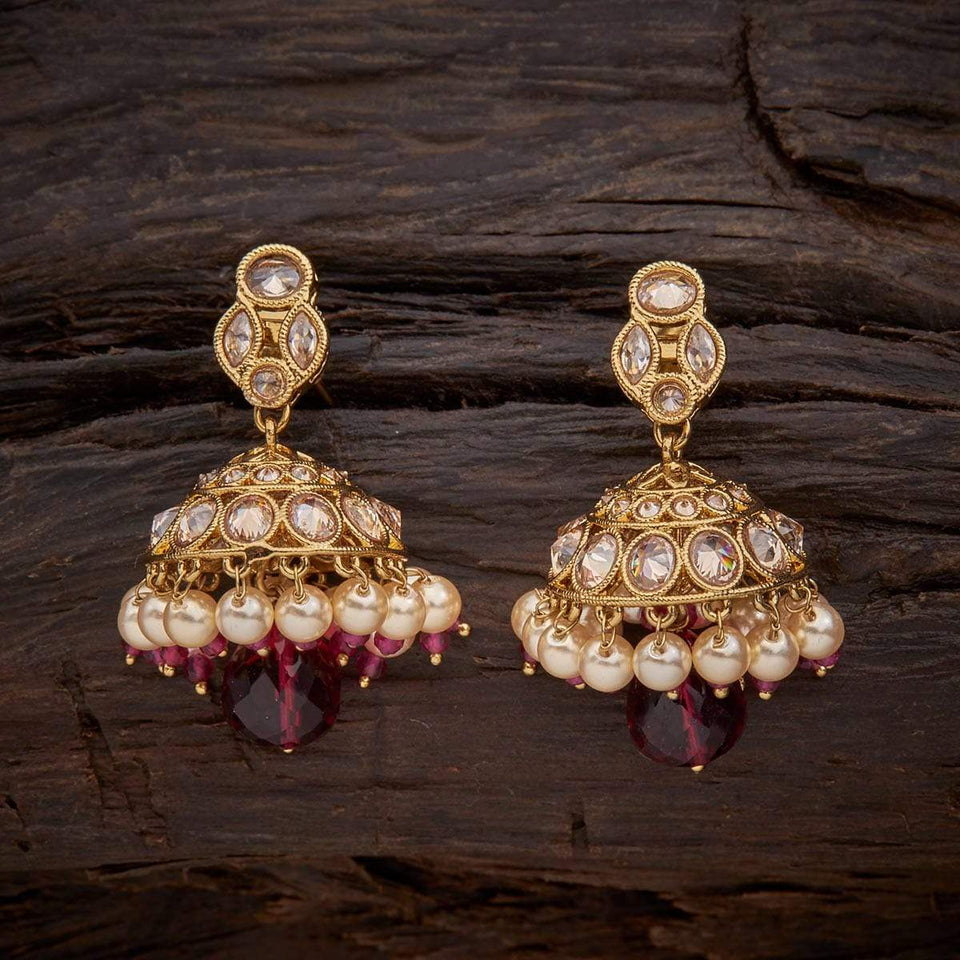 Kushal's Fashion Jewellery Antique Earring 128646