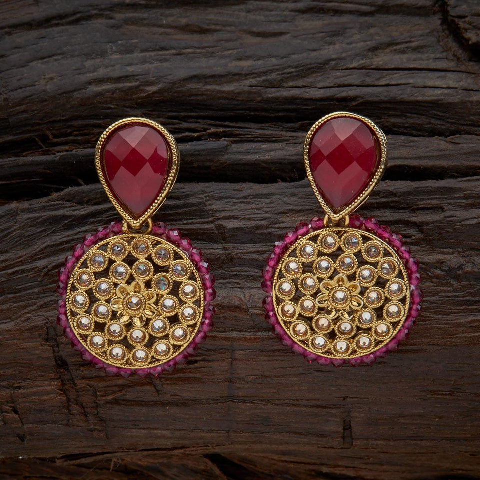 Kushal's Fashion Jewellery Antique Earring 129163