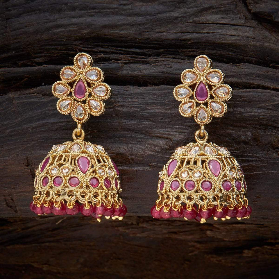 Kushal's Fashion Jewellery Antique Earring 129187