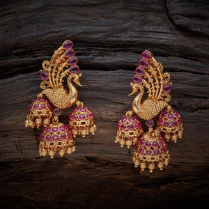 Kushal's Fashion Jewellery Antique Earring 131785