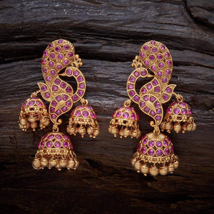 Kushal's Fashion Jewellery Antique Earring 131787
