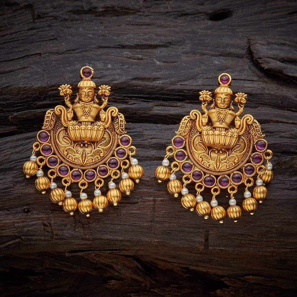 Kushal's Fashion Jewellery Antique Earring 132143